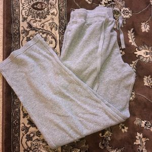 Grey sweatpants